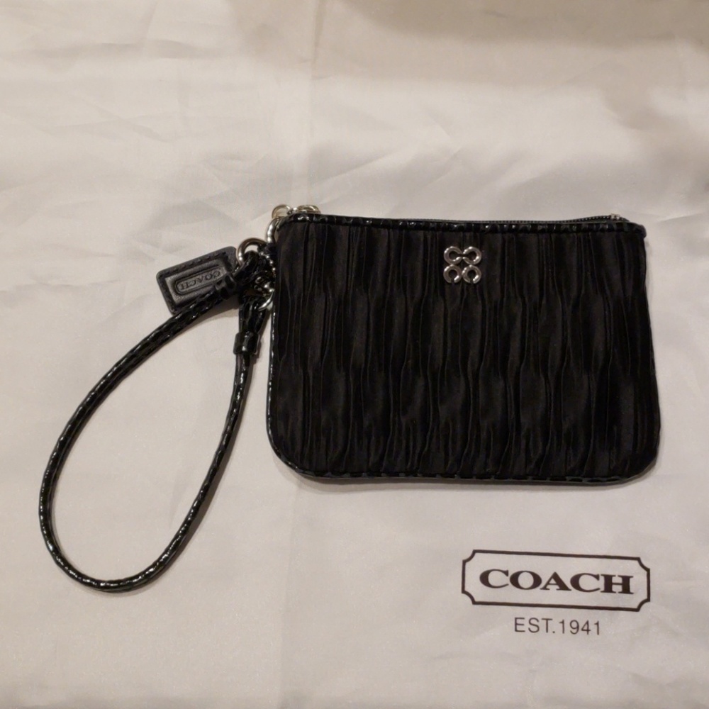 Authentic coach wristlet